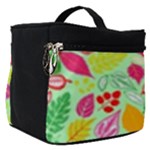 Flower Flora Floral Nature Pattern Seamless Make Up Travel Bag (Small)