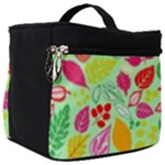 Flower Flora Floral Nature Pattern Seamless Make Up Travel Bag (Big)