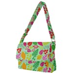 Flower Flora Floral Nature Pattern Seamless Full Print Messenger Bag (S)