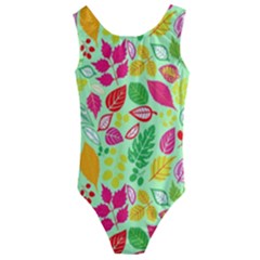 Kids  Cut-Out Back One Piece Swimsuit 