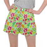 Flower Flora Floral Nature Pattern Seamless Women s Ripstop Shorts