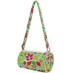 Flower Flora Floral Nature Pattern Seamless Mini Cylinder Bag