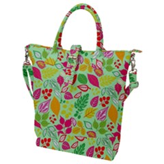 Buckle Top Tote Bag 