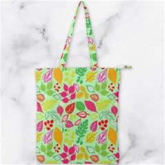 Double Zip Up Tote Bag 