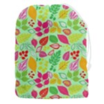 Flower Flora Floral Nature Pattern Seamless Drawstring Pouch (3XL)