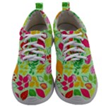 Flower Flora Floral Nature Pattern Seamless Mens Athletic Shoes