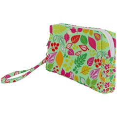 Flower Flora Floral Nature Pattern Seamless Wristlet Pouch Bag (Small) from ArtsNow.com