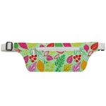 Flower Flora Floral Nature Pattern Seamless Active Waist Bag