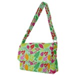 Flower Flora Floral Nature Pattern Seamless Full Print Messenger Bag (M)