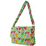 Flower Flora Floral Nature Pattern Seamless Full Print Messenger Bag (L)