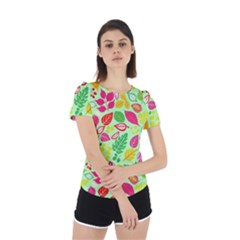 Back Cut Out Sport T-Shirt 