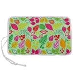 Flower Flora Floral Nature Pattern Seamless Pen Storage Case (L)