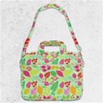 Flower Flora Floral Nature Pattern Seamless MacBook Pro 13  Shoulder Laptop Bag 