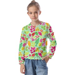 Kids  Long Sleeve T-Shirt with Frill  