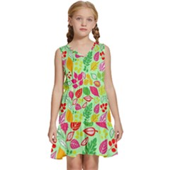 Kids  Sleeveless Tiered Mini Dress 