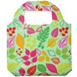 Flower Flora Floral Nature Pattern Seamless Foldable Grocery Recycle Bag