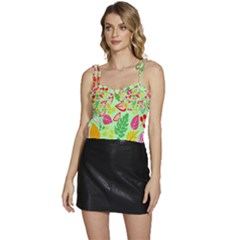 Flowy Camisole Tie Up Top 