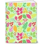 Flower Flora Floral Nature Pattern Seamless 6  x 8  Hardcover Notebook