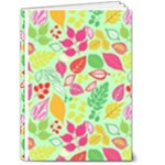 Flower Flora Floral Nature Pattern Seamless 5  x 7  Hardcover Notebook