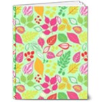 Flower Flora Floral Nature Pattern Seamless 7  x 9  Hardcover Notebook