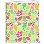 Flower Flora Floral Nature Pattern Seamless 8  x 10  Softcover Notebook