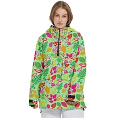 Women s Pullover Zip Ski and Snowboard Waterproof Breathable Jacket 