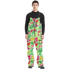 Men s Front Zip Ski And Snowboard Bib Pants 