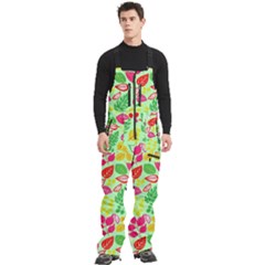 Men s Front Zip Ski And Snowboard Bib Pants 