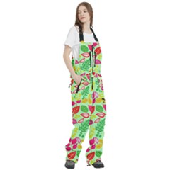 Women s Front Zip Ski And Snowboard Bib Pants 