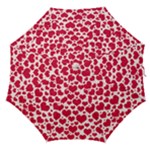 Hearts Valentine Pattern Seamless Straight Umbrellas