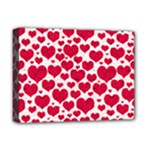 Hearts Valentine Pattern Seamless Deluxe Canvas 16  x 12  (Stretched) 