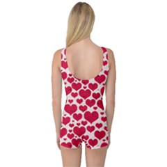 One Piece Boyleg Swimsuit 