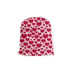 Hearts Valentine Pattern Seamless Drawstring Pouch (Medium)