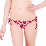 Hearts Valentine Pattern Seamless Bikini Bottoms