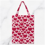 Hearts Valentine Pattern Seamless Classic Tote Bag