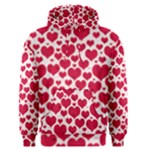 Hearts Valentine Pattern Seamless Men s Core Hoodie