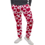 Hearts Valentine Pattern Seamless Men s Jogger Sweatpants