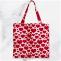 Zipper Grocery Tote Bag 