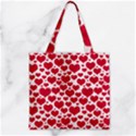 Zipper Grocery Tote Bag 