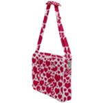 Hearts Valentine Pattern Seamless Cross Body Office Bag