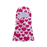 Hearts Valentine Pattern Seamless Adjustable Balaclava Face Mask