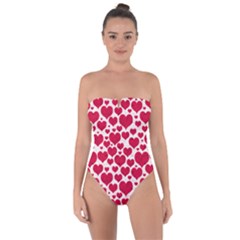 Tie Back One Piece Swimsuit 