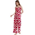 Spaghetti Top Long Pants Satin Pajamas Set 