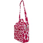 Hearts Valentine Pattern Seamless Crossbody Day Bag