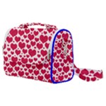 Hearts Valentine Pattern Seamless Satchel Shoulder Bag