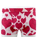 Hearts Valentine Pattern Seamless Men s Boxer Briefs