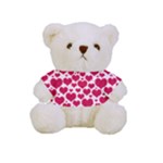 Hearts Valentine Pattern Seamless Full Print Tee for Cuddly Teddy Bear