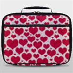 Hearts Valentine Pattern Seamless Full Print Lunch Bag