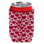 Hearts Valentine Pattern Seamless Can Holder