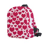 Hearts Valentine Pattern Seamless Kids  Age 2-4 Lightweight Preschool Backpack